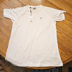 Gymshark Large White Brand New T shirt